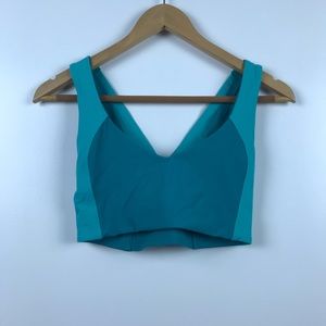 Lululemon sweat times bra 6 spirit green/eucalyptu